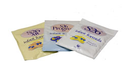 Dairy packaging sachets